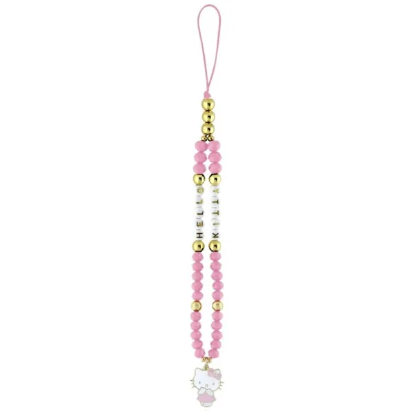 Hello Kitty Pearls and Beads Kitty Charm - Phone Charm (Pink)