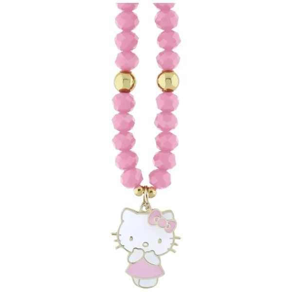 Hello Kitty Pearls and Beads Kitty Charm - Phone Charm (Pink)
