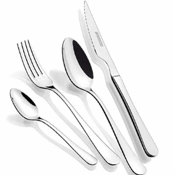 Ruokailuvälinesetti Monix M202974 Ruostumaton teräs Ruostumaton teräs 18/10 (24 pcs)