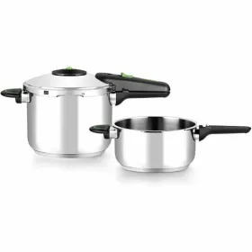 Ātrvāres katls Monix M911005 4 L + 6 L Nerūsējošais tērauds 6 L 2 Daudzums