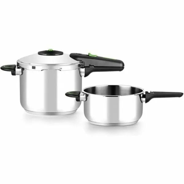 Ātrvāres katls Monix M911005 4 L + 6 L Nerūsējošais tērauds 6 L 2 Daudzums