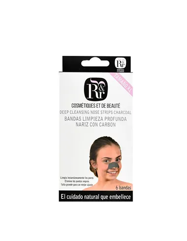 Pore Cleaning Strips Rose & Rose Charcoal 6 Units