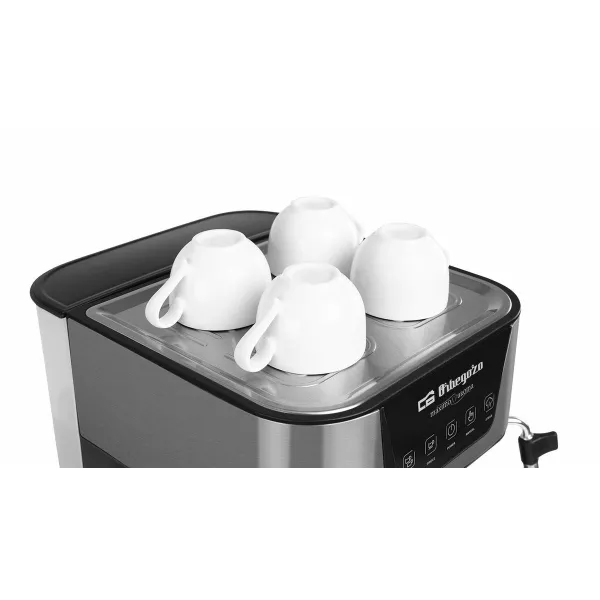 Экспресс-кофеварка Orbegozo 17535 Чёрный 1 050 Bт 1,5 L