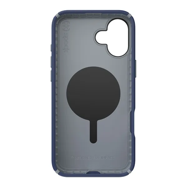 Speck Presidio2 Pro ClickLock & MagSafe - iPhone 16 Plus Case (Coastal Blue / Dust Gray / White)