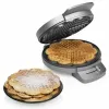 Waffle Maker Princess Princess 132380 1200 W Black Silver Steel