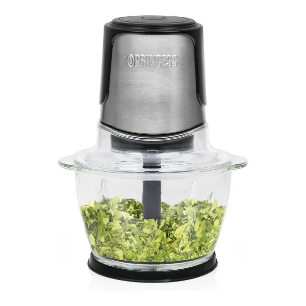 Mincer Princess Black Glass Stainless steel 300 W 1 L