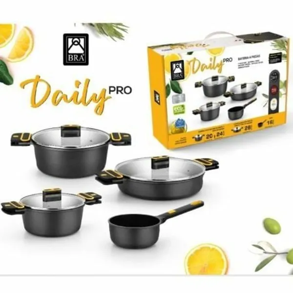 Kastikekattila BRA Daily Pro Ø 24 cm Ø 20 cm Ø 28 cm Ø 16 cm