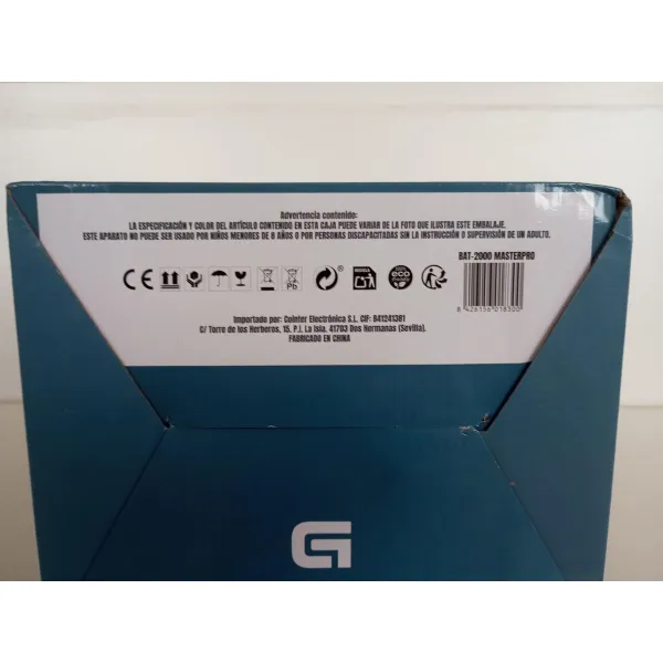 Миксер с колбой Grunkel BAT-2000 MASTERPRO 2000 W Чёрный 1,5 L