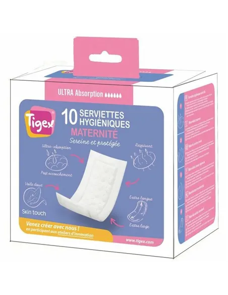 Cotton Maternity Pads Tigex (Refurbished A+)