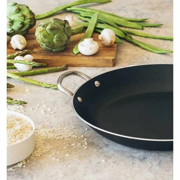 Pan Monix Resistent Plus M371630 Black Stainless steel Aluminium Ø 30 cm