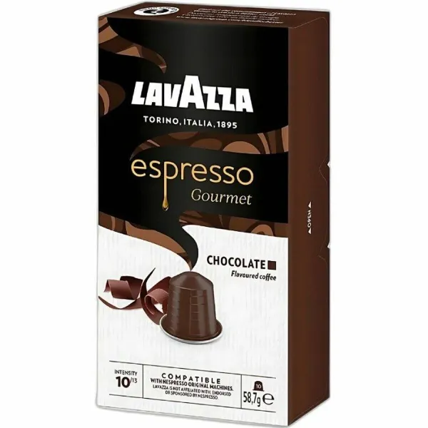 Coffee Capsules Lavazza Espresso Gourmet Chocolate 10 Pieces (10 Units)