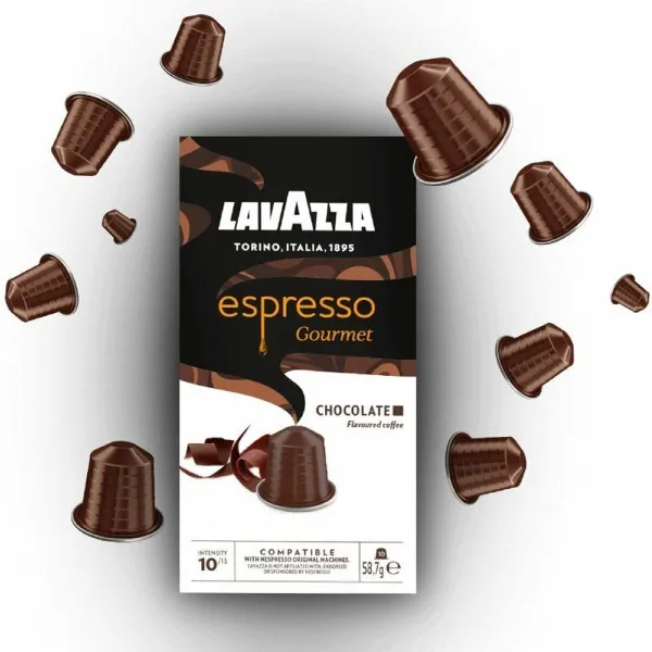 Кофе в капсулах Lavazza Espresso Gourmet Chocolate 10 Предметы (10 штук)