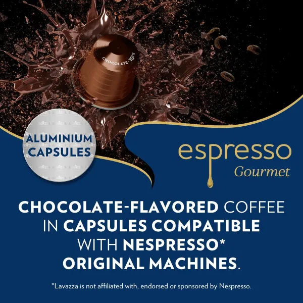 Кофе в капсулах Lavazza Espresso Gourmet Chocolate 10 Предметы (10 штук)