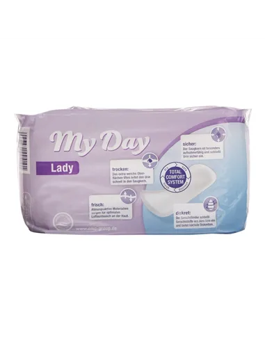 Incontinence Sanitary Pad Midi My Day 180002 (10 uds)