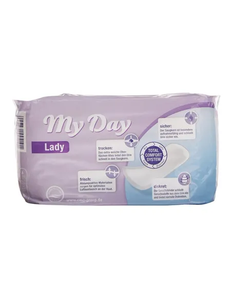 Incontinence Sanitary Pad Midi My Day 180002 (10 uds)