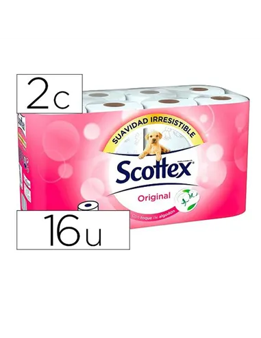 Toilet Roll Scottex 17191 (16 Units)