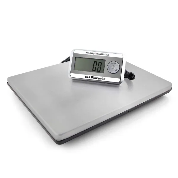 Keittiövaaka Orbegozo PC 5500 Musta Hopeinen 200 kg