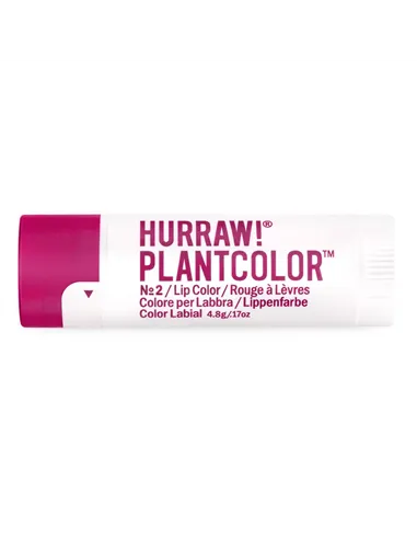 Coloured Lip Balm Hurraw! PlantColor Nº 2 4,8 g Stick