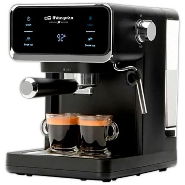 Ekspress Manuaalne Kohvimasin Orbegozo 18309 Must 950 W 20 bar 1 L
