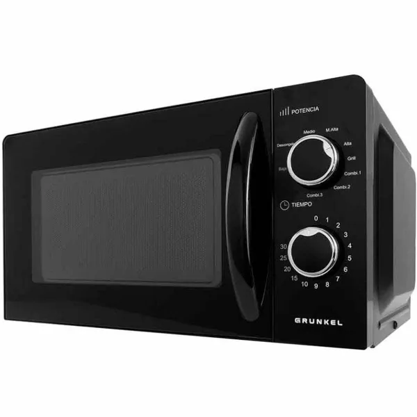 микроволновую печь Grunkel MWG-20NG 700 W 20 L Белый Чёрный