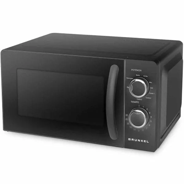 микроволновую печь Grunkel MWG-20NG 700 W 20 L Белый Чёрный