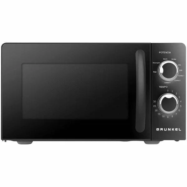 микроволновую печь Grunkel MWG-20NG 700 W 20 L Белый Чёрный