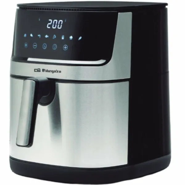 Аэрофритюрница Orbegozo FDR 8010 Чёрный 1500 W 8 L