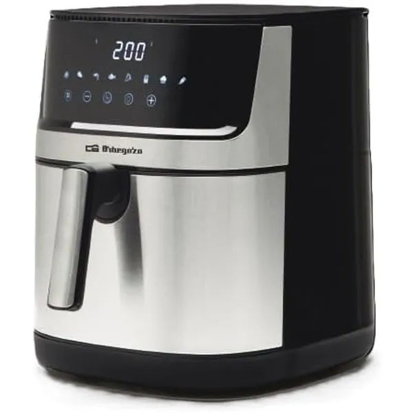 Airfryer Orbegozo FDR 8010 Musta 1500 W 8 L