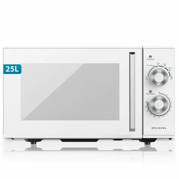 микроволновую печь Grunkel MW-25MG 900 W 25 L Белый