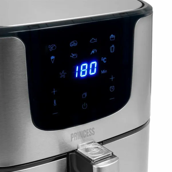 Аэрофритюрница Princess 01.183312.01.750 1700 W 5,5 L Серебристый