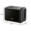 Skrudintuvas BOSCH TAT3P423 Juoda 970 W