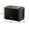 Leivänpaahdin BOSCH TAT3P423 Musta 970 W