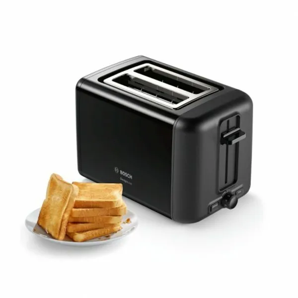 Toaster BOSCH TAT3P423 Black 970 W