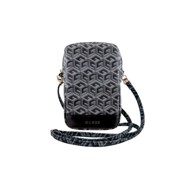 Guess Zip GCube Bottom Stripe - Phone bag (black)