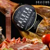 Settiin sisältyy Kellarissa ilmakuivattu lapa ja Kinkkuteline Delizius Deluxe