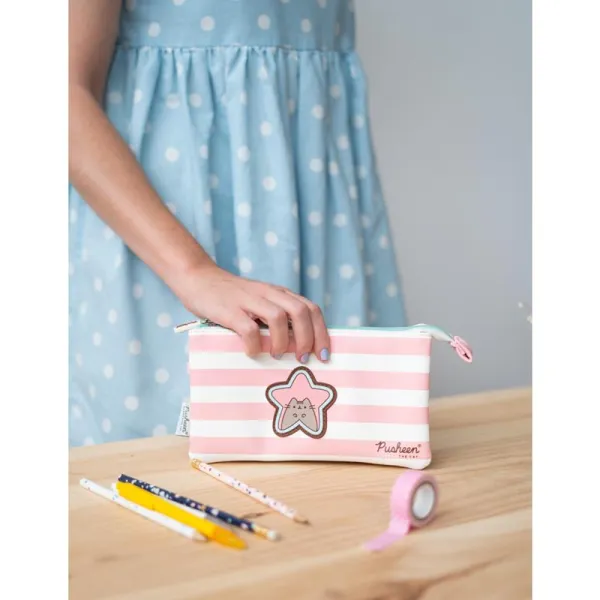 Pusheen - Pencil case / cosmetic bag from the Rose collection