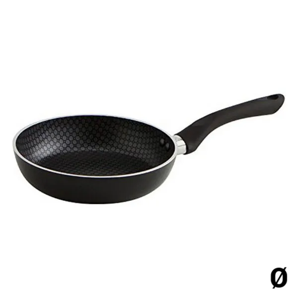 Keptuvė nelimpančiu dugnu Quid Honey Juoda Metalinis