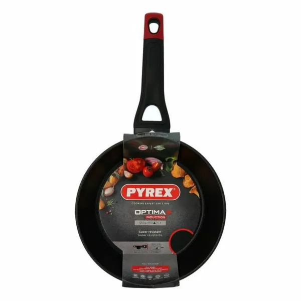 Keptuvė nelimpančiu dugnu Pyrex Optima+ Metalinis