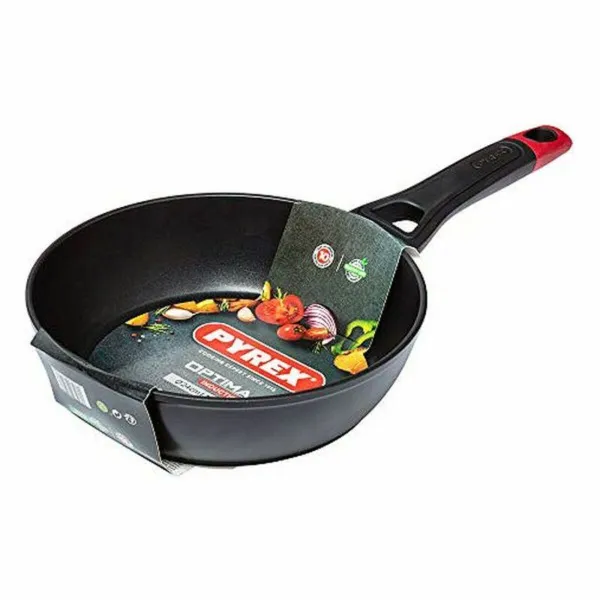 Keptuvė nelimpančiu dugnu Pyrex Optima+ Metalinis