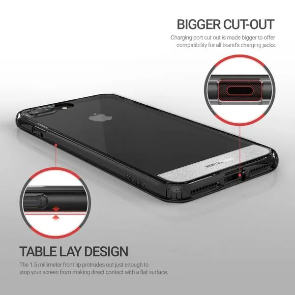Obliq Naked Shield - Case for iPhone 7 Plus (Smoky Black)