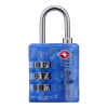 Dunlop - TSA combination lock for suitcase / luggage (Blue)