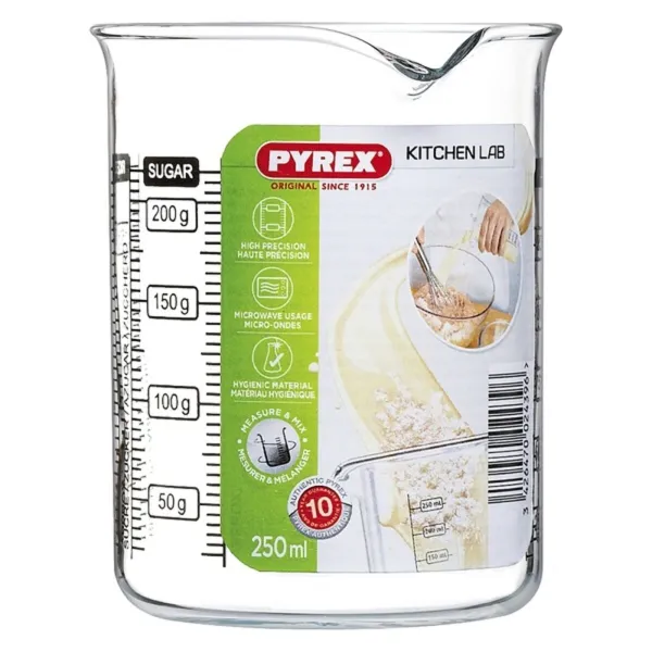 Mõõtekann Pyrex Kitchen Lab Klaas