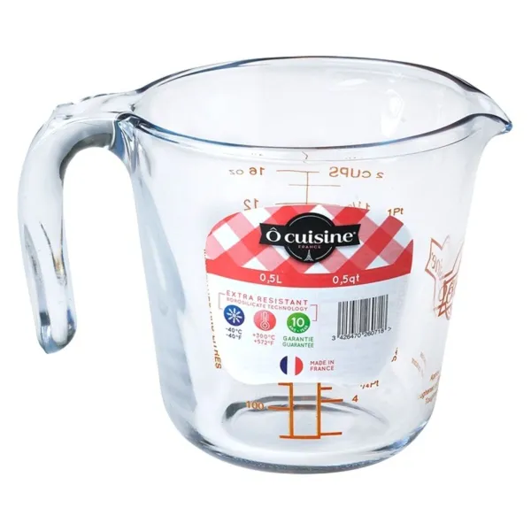 Мерная кружка Ô Cuisine Прозрачный Cтекло