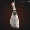 Вяленая нога Иберико и держатель для нарезки Delizius Deluxe