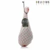Вяленое плечо Иберико и держатель для нарезки Delizius Deluxe