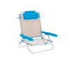 Folding Chair Marbueno Sininen Beige 61 x 82 x 68 cm