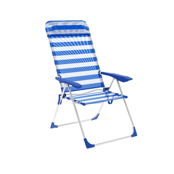 Folding Chair Marbueno Sininen Valkoinen 69 x 110 x 58 cm
