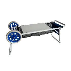Monikäyttöinen kärry Marbueno Valkoinen PVC Teräs Red 108 x 51 x 51 cm