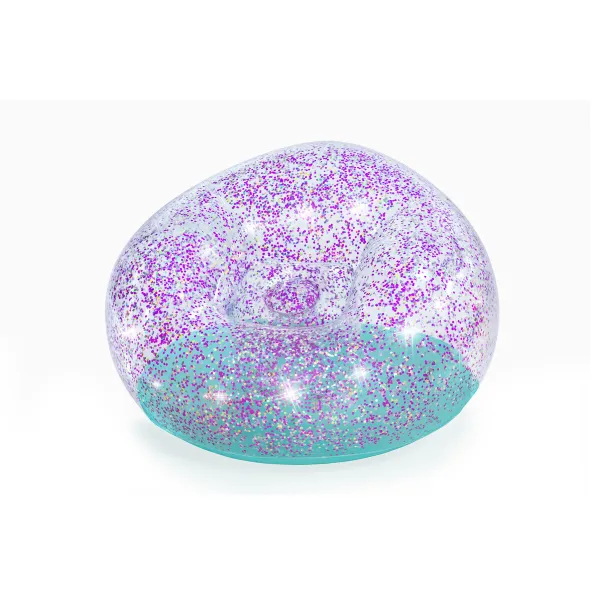Inflatable Armchair Bestway Multicolour 114 x 112 x 66 cm 122 x 114 x 66 cm Glitter