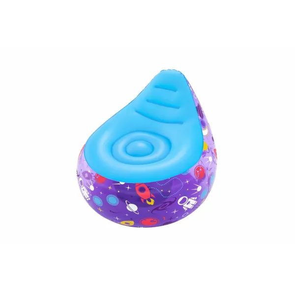 Täytettävä tuoli Bestway Monivärinen 72 x 72 x 64 cm Avaruusalus